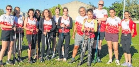 A Aubergenville , la marche nordique à fond les bâtons !