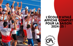 L'école d'athlétisme du C2A affiche complet !