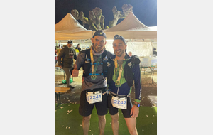 Victoire en duo sur le 46.5 kms du Trail sud Touraine pour Jérémie ROZIER . 