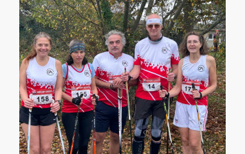 Retour sur la compétition de marche nordique à Cabourg