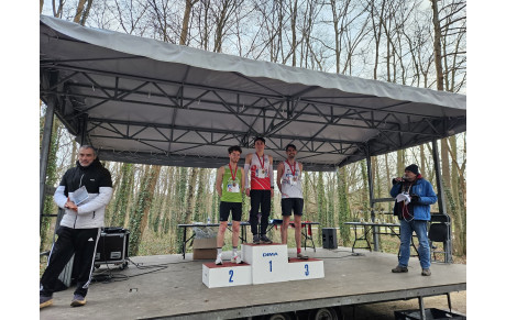 Mathys Dedouche Champion départemental de cross 2026 !